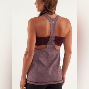 lululemon athletica Burgundy Tank Top
